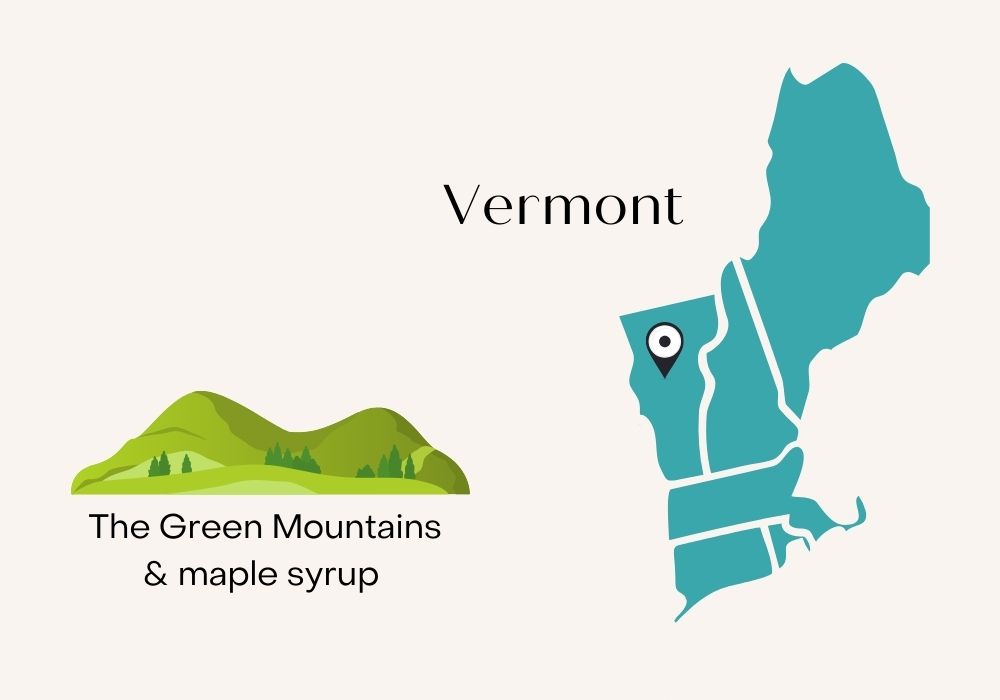 Vermont map