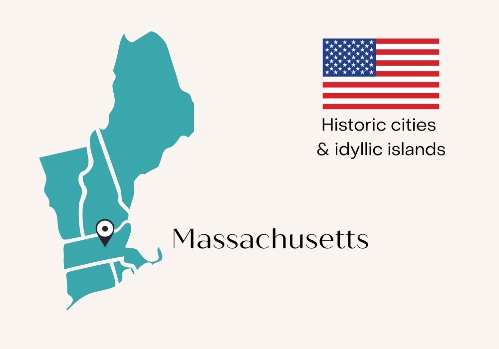 Massachusetts map