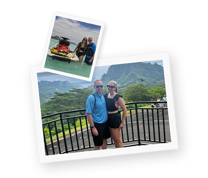 French Polynesia honeymoon photos