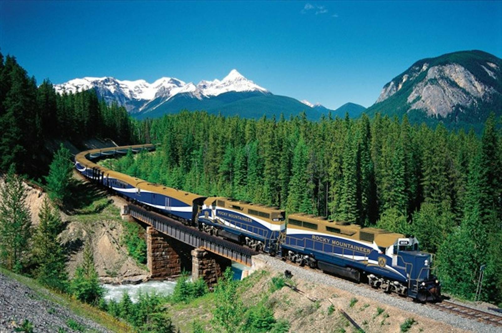 best canadian rockies train trip
