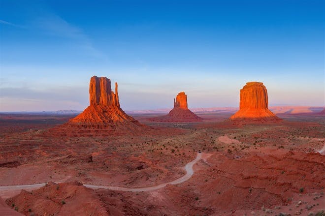 Lake Powell - Monument Valley (131 miles)