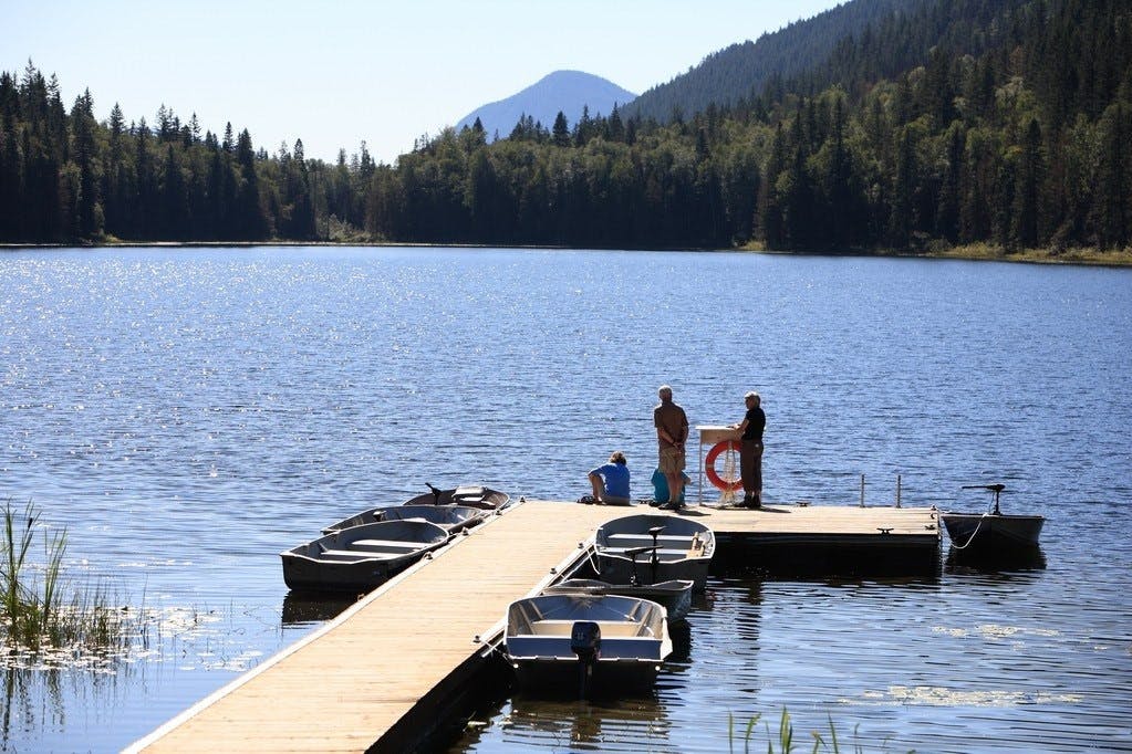 Lake at Alpine Meadows Resort 