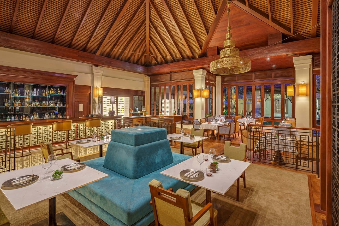 Restaurant at Anantara Angkor Resort, Cambodia